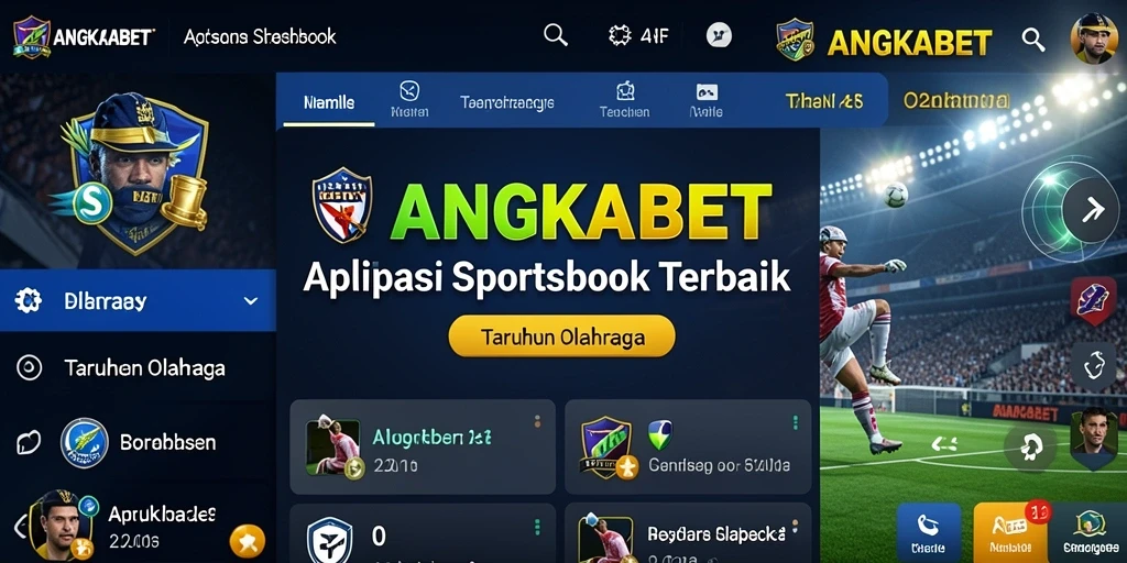 Screenshot ANGKABET menampilkan interaksi pengguna saat memasang taruhan dalam pertandingan.