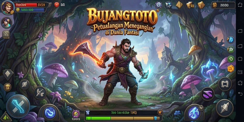 Grafis menawan yang menampilkan aksi seru dalam BUJANGTOTO.