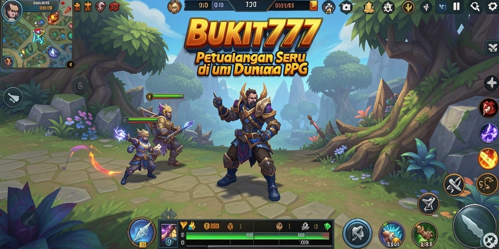 Tampilan gameplay BUKIT777 yang menakjubkan dengan aksi seru.