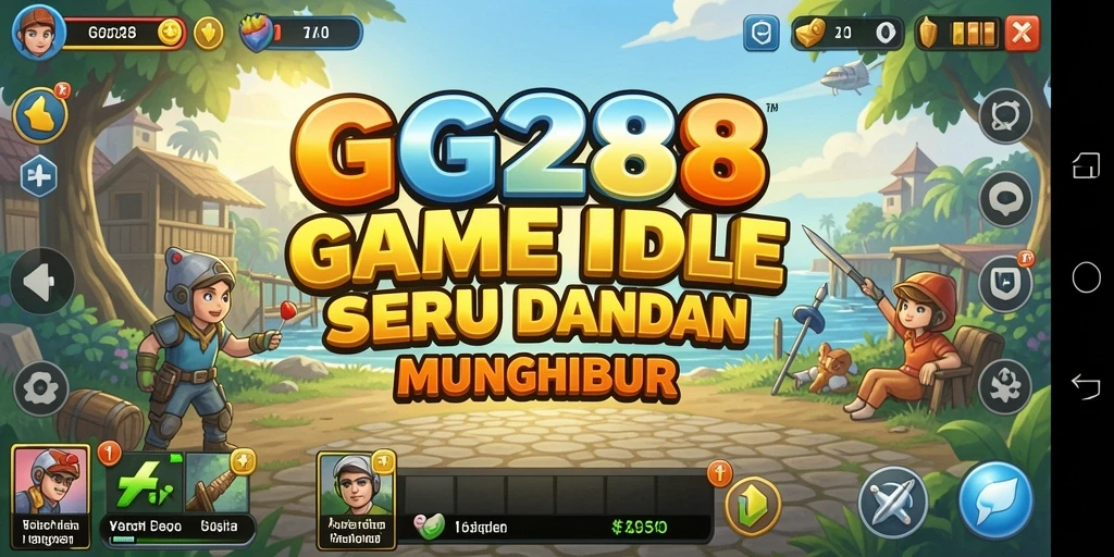 Tampilan gameplay GG288 yang seru dalam genre Idle.