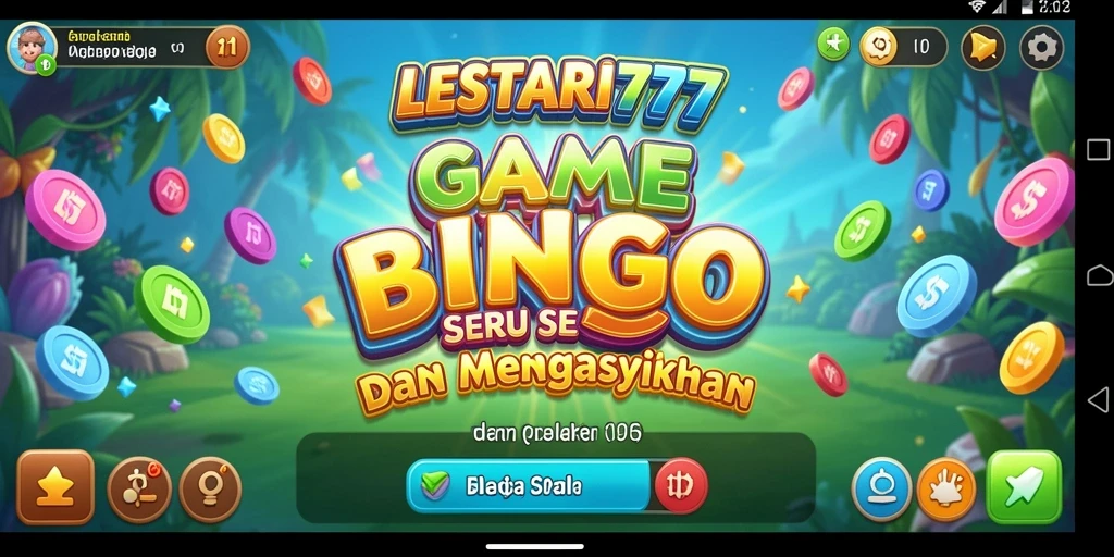 Tangkapan layar gameplay LESTARI777 menampilkan keseruan permainan Bingo.
