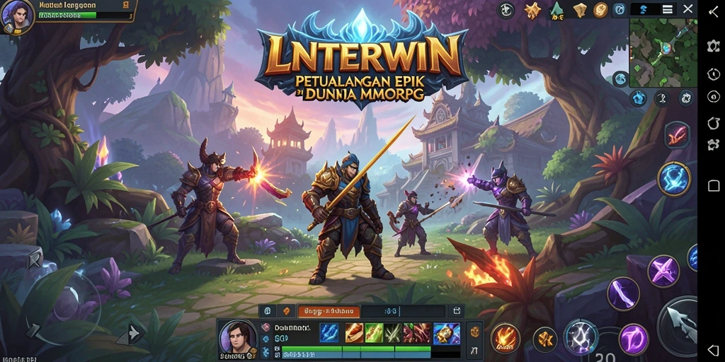 Tampilan memukau LNTERWIN dengan gameplay yang mengasyikkan.