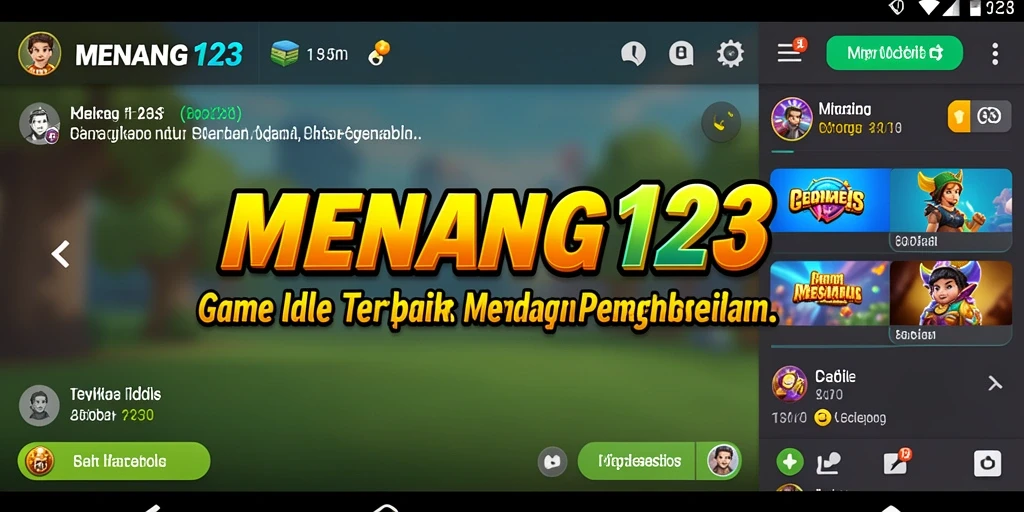 Tampilan gameplay MENANG123 yang seru dan menantang.