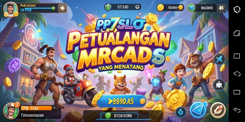 Tampilan gameplay PP7SLOT yang seru dan inovatif.