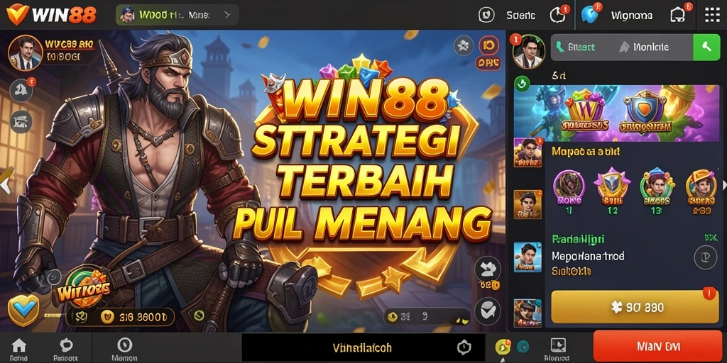 Tampilan screenshot <strong>WIN88</strong> menampilkan ketegangan permainan strategi yang seru.