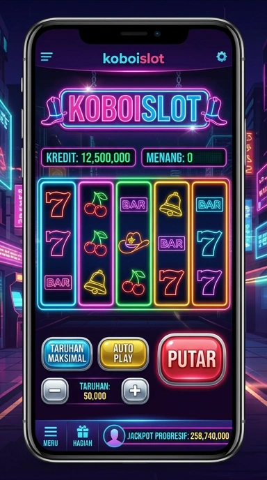 Proses unduh yang cepat dan mudah di koboislot.